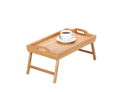 Mesa de café da manhã de bambu Wellamart (Arte. 4713)