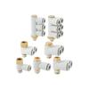 Pneumatic Tubing Multi-Way Universal Joint KQ2 Series 06/08-02S