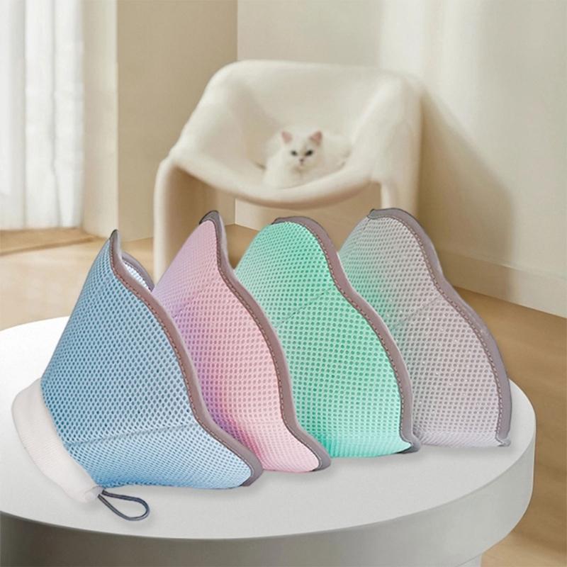 Gentle and Effective Dogs Cats Cone Collar Protects from Injuries / Surgeries