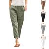 Trousers Mid Waist Universal Cotton Women Clothing Pencil Pants for Summer