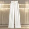 Women's 2025 Autumn High-Waist Loose Straight-Leg Pants