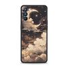 Moon Cloud Comic Style Phone Case For Oppo Reno14 Reno13 Reno12 11 F 10 Find X5 X9 Pro A54 5G A53 A9 A16 A78 4G A80 A98 Cover