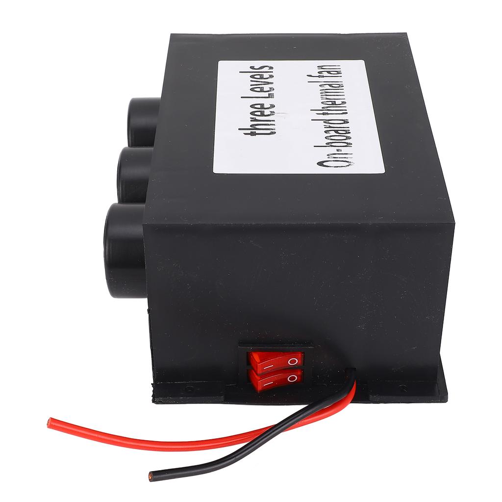 Car Heater 600W 3 Holes DC12V Electric Space Heater Glass Defogger Window Defroster for Winter Wet