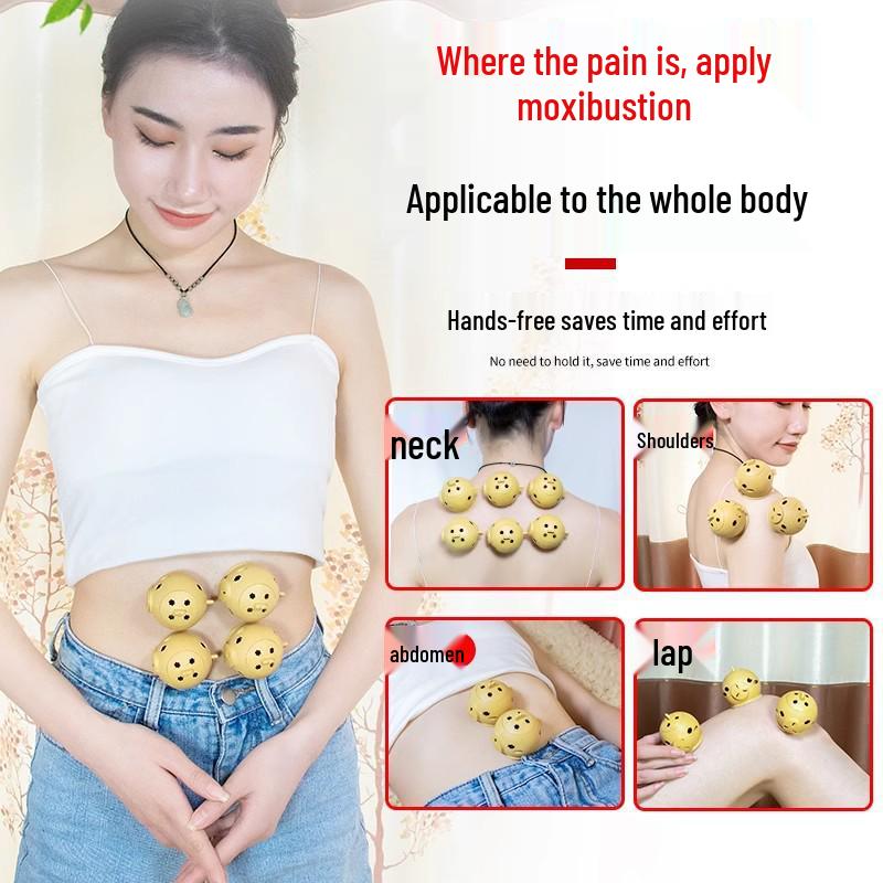 Portable Moxibustion Pot Set for Household and Children's Use