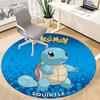 1pc Pokemon Squirtle Office Round Area Rug,  Under Office Chairs Bedroom Living Room Home Decor a0926070