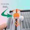 A4 Manual Paper Cutter - Safe for Hands, Office Use, Plastic Trimmer