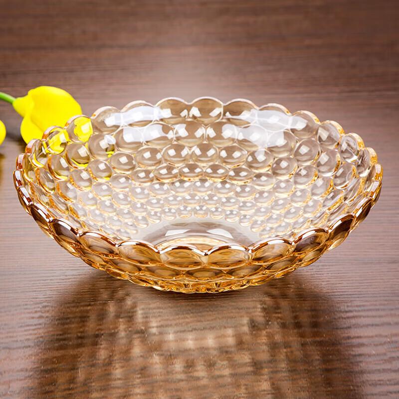 European Creative Crystal Glass Fruit & Candy Dish Set