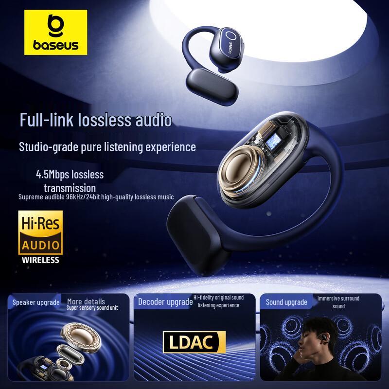 Baseus Bowie MF1 Open-Ear True Wireless Ear-hook Headphones