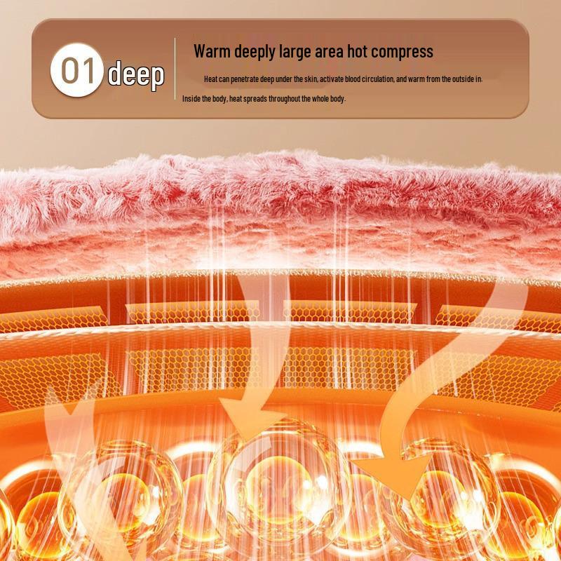 Zervikale U-förmige Wasserflasche: Explosionsgeschützt, Verdickte Heißkompresse zur Linderung von Nacken-, Schulter- und Halswirbelsäulenbeschwerden