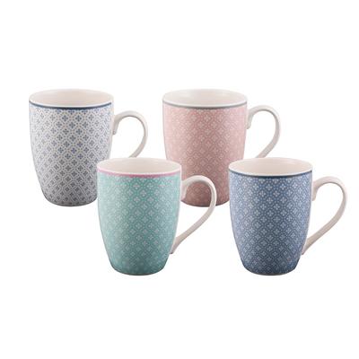 Bundanoon Coupé-Becher (4er-Set) (Geo Diamanten)