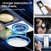 Samsung Z Flip7/6/5 360° Rotating Magnetic Wireless Charging Drop-Proof Clear Case