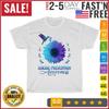 Hummingbird With Sunflower Suicide Prevention Awareness Day T Shirt Men Women