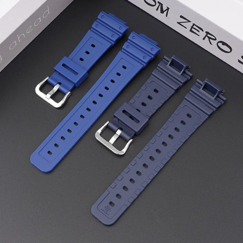 16mm Silicone Watch Band for Casio G-Shock DW-6900 5600E GW-M5610 GA-2100 GD110 GLS8900 Watch Strap Soft Resin Wrist Belt