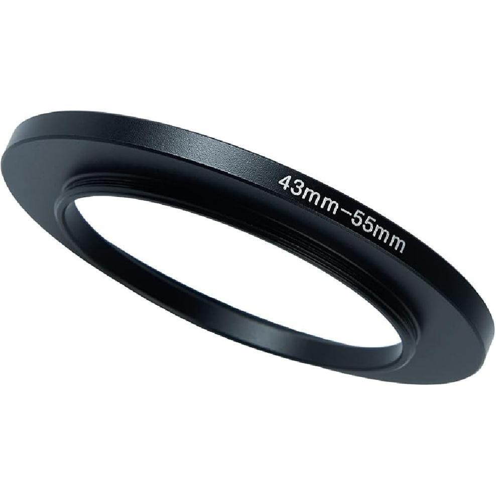 49mm To 58mm Step-Up Ring Filter Adapter for All Brands UV ND CPL Metal Ring Step-Up Rings Adapter Filter (49mm-58mm)