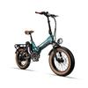 MIHOGO ONE Folding Fat Tire E-Bike, 48V 28.8Ah, 750W(1000W Peak), 135km Range, 45km/h Max Speed, IPX5, Shimano 7-Speed, Hydraulic Brakes