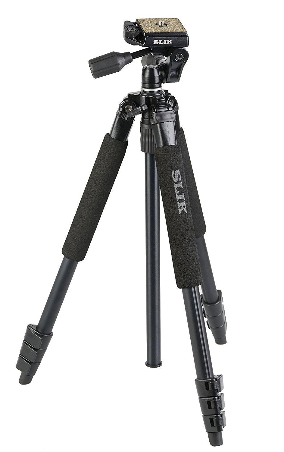 SLIK Sprint PRO II 3WAY BK N Travel Tripod 106518 4-section чёрный