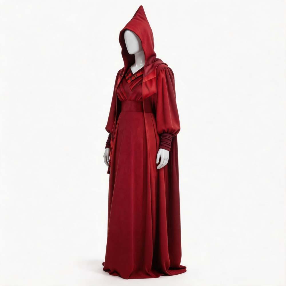 Star Wars Mother Talzin Cosplay Costume Red Robe Nightsister Halloween Witch Outfit