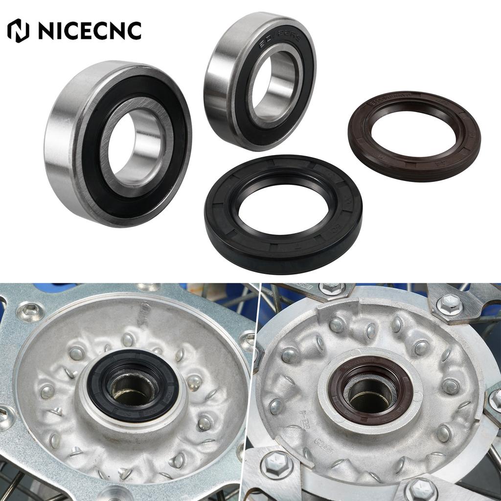 For Yamaha YZ125 YZ250 1999-2024 YZF250 YZF450 WR250F WR450F YZ 125 250 426 450 X F FX WRF YZF Rear Wheel Bearings Oil Seals Kit