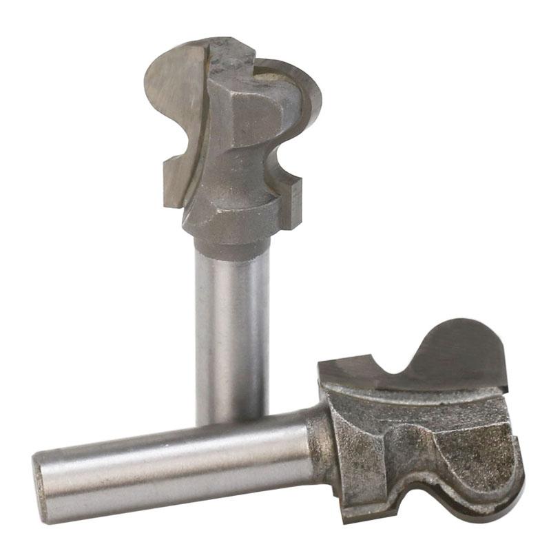 8-mm-Schaft-Fräser für Holz, Industriequalität, Doppelfinger-Bit, Holzbearbeitungswerkzeuge, Holzfräser, Schaftfräser