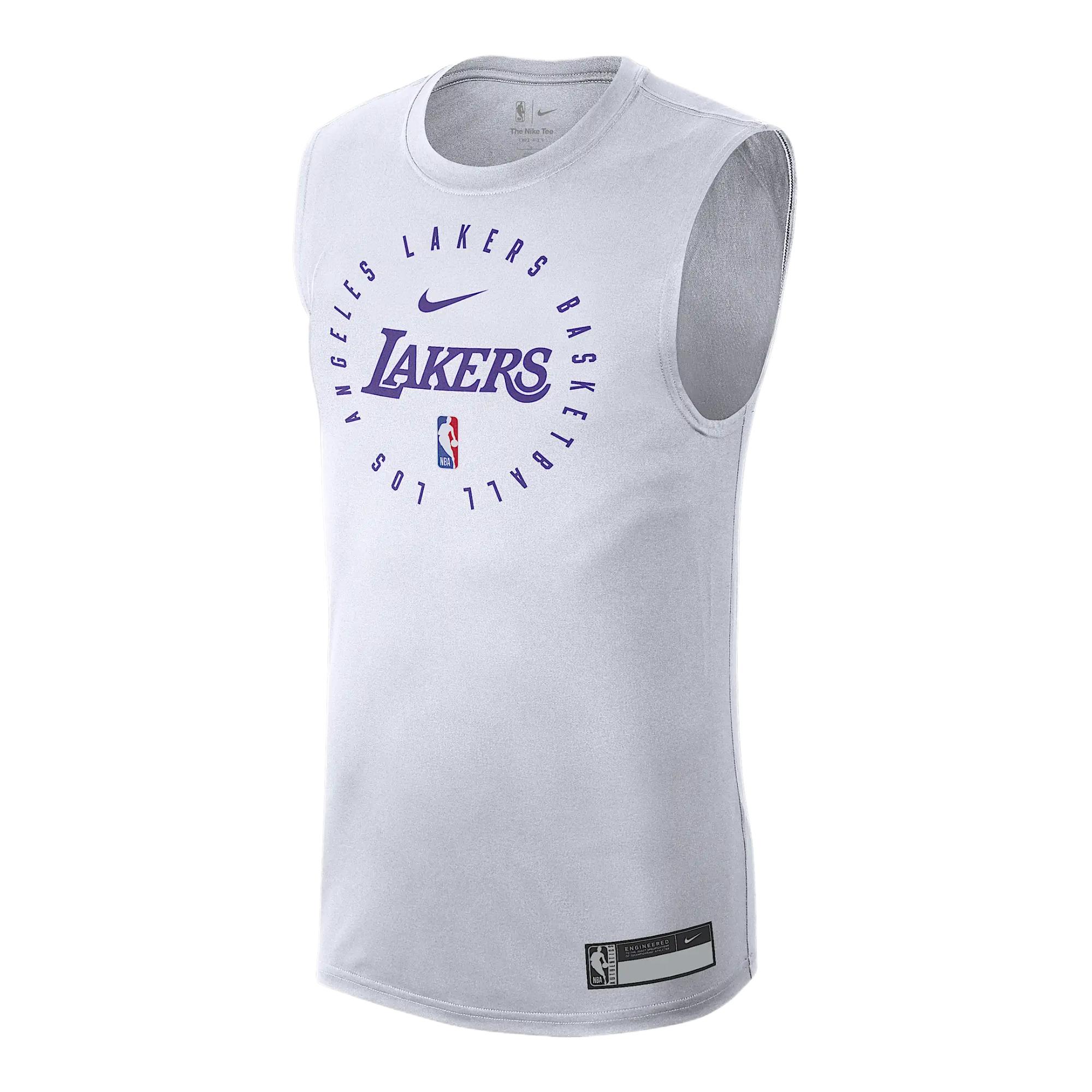 Nike Dri-Fit NBA Men s Basketball Training Tank Top White HF1964-100 XS