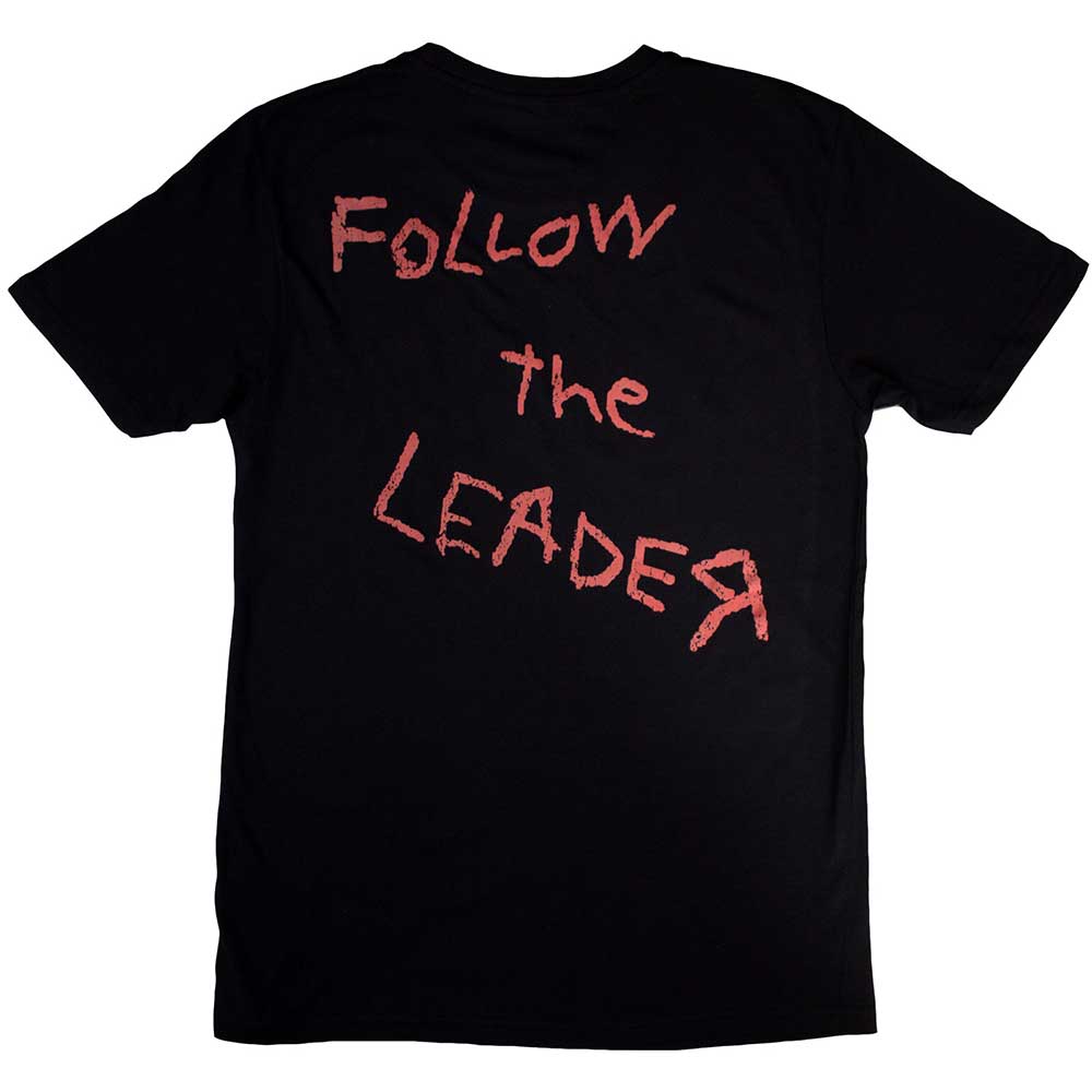 Korn Unisex-T-Shirt „Follow The Leader Hopscotch“ mit Rückenaufdruck für Erwachsene