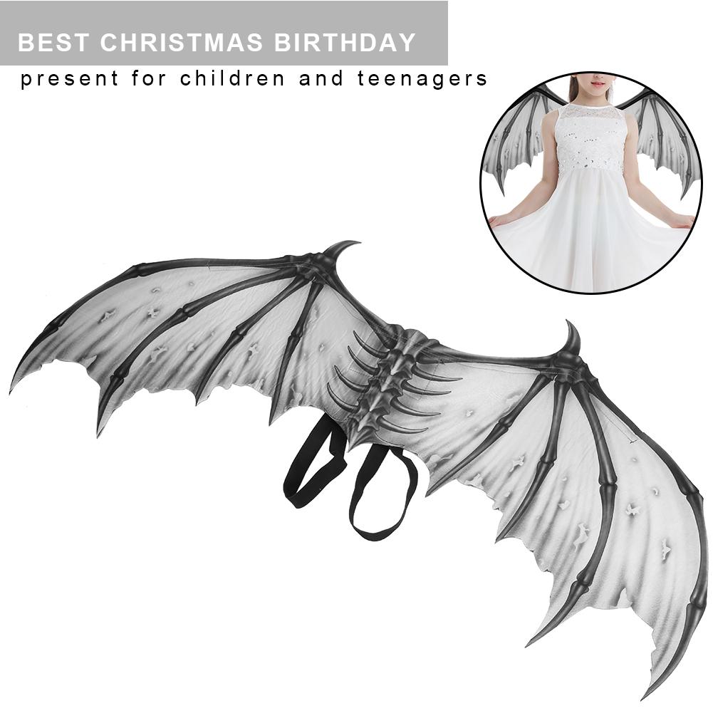 Halloween Wing Folding Party Costume Prop Cosplay Accessory for Children Kid Gift
