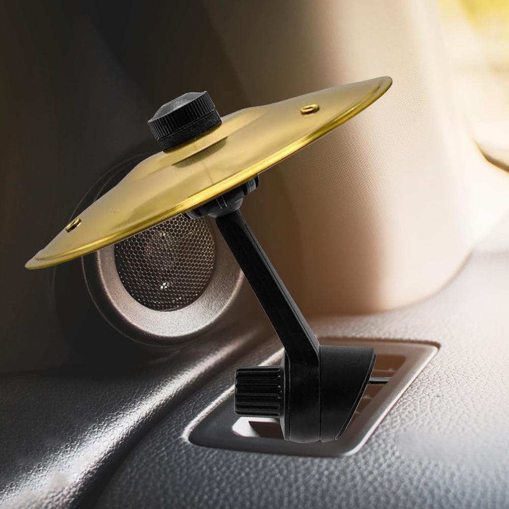 Car Cymbal Air Vent Mini Drum Easy Clip-On Mini Cymbal Suitable for All Types of Vehicles for Car Vent