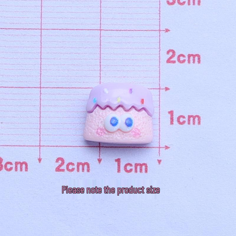 Mini Edible Cartoon Eye Charms - Handmade Resin Crocs Accessories