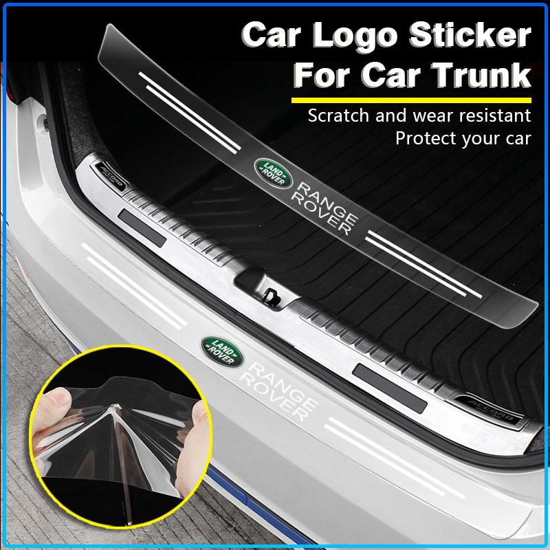 1Pcs Transparent Car Trunk Badge Protective Sticker Car Accessories For Land Rover Freelander 2 L2 L319 L462 LF Range Sport Evoque L322 Discovery 2 3