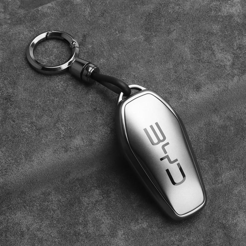 Tpu Car Key Case Cover for BYD Seal Song Plus Atto 3 Dolphin Han EV Tang Qin U Dmi Yuan Pro Protection Keychain Accessories