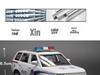 1:32 Pull-Back Alloy Police Car Toy with Lights & Sound – Six-Opening Doors for Kids