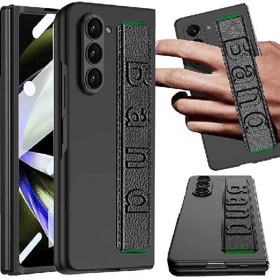 NINKI Compatible Samsung Galaxy Z Fold 6 Case Carbon Fiber with Strap,Shockproof Slim Cover Screen Protector Case for Samsung Z Fold 6 Phone Case Samsung Galaxy Z Fold 6 C
