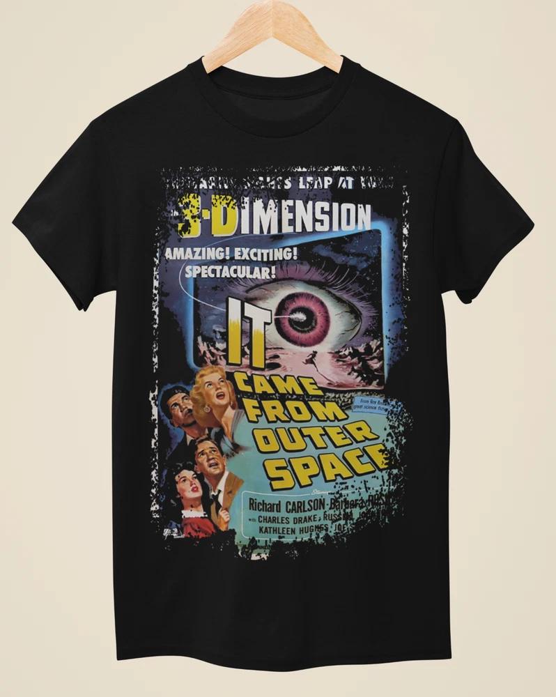 It Came From Outer Space (1953) Movie Poster Inspired Unisex Black TShirt S