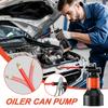 350ml Hand Pump Oiler Metal Oil Can Lubrication Oil Guns Straight Spout High Voltage Oil Pot Bottle Car Repair Tool