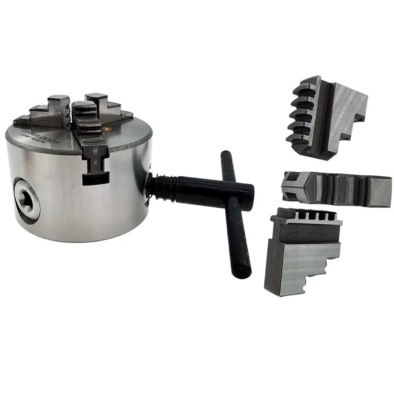K11 80 100 125 160 200 250 130 Lathe Chuck 100mm Sanou Four Jaw Self-centering Chuck 4'' Scroll Chuck For Small L Tire Chucks 1