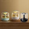 Small Humidifiers For Bedroom Portable 650ml Cool Mist Quiet Humidifier Rechargeable Home Freshener With Colorful Night Light