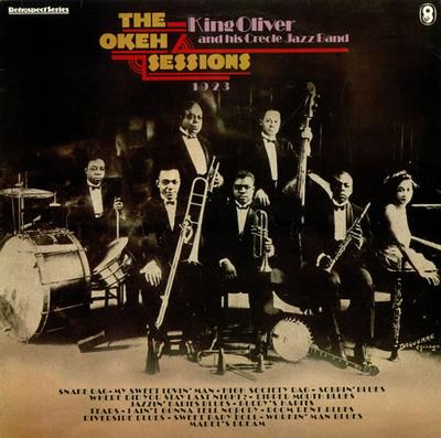 LP Record KING OLIVER'S CREOLE JAZZ BAND - The Okeh Sessions SH358 World Records 1980 UK Jazz Used