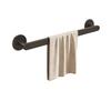 New Aluminum Towel Rack Wall Mounted Waterproof Towel Pole Rust-free Towel Hanging Rail Storage Rack Home Bathroom