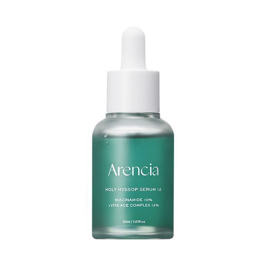 Arencia Holy Hyssop Serum 12 – 30ml | Brightening Vitamin Complex for Dark Spots & Uneven Tone