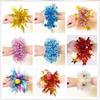 Competition Flower Double Hole Handle Dance Party Decorator Cheerleading Cheering Ball Cheerleader Pompoms Club Sport Supplies