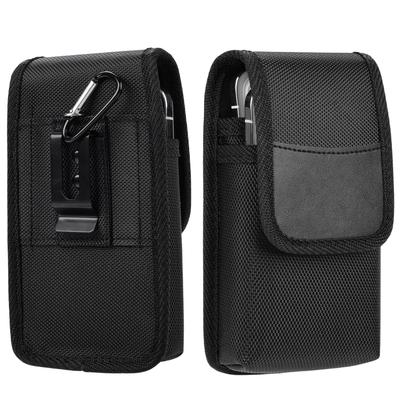 RekiLife Pen Belt Loop Type Pen Case with Carabiner and Lid for Smartphone Storage and Tools Holder,