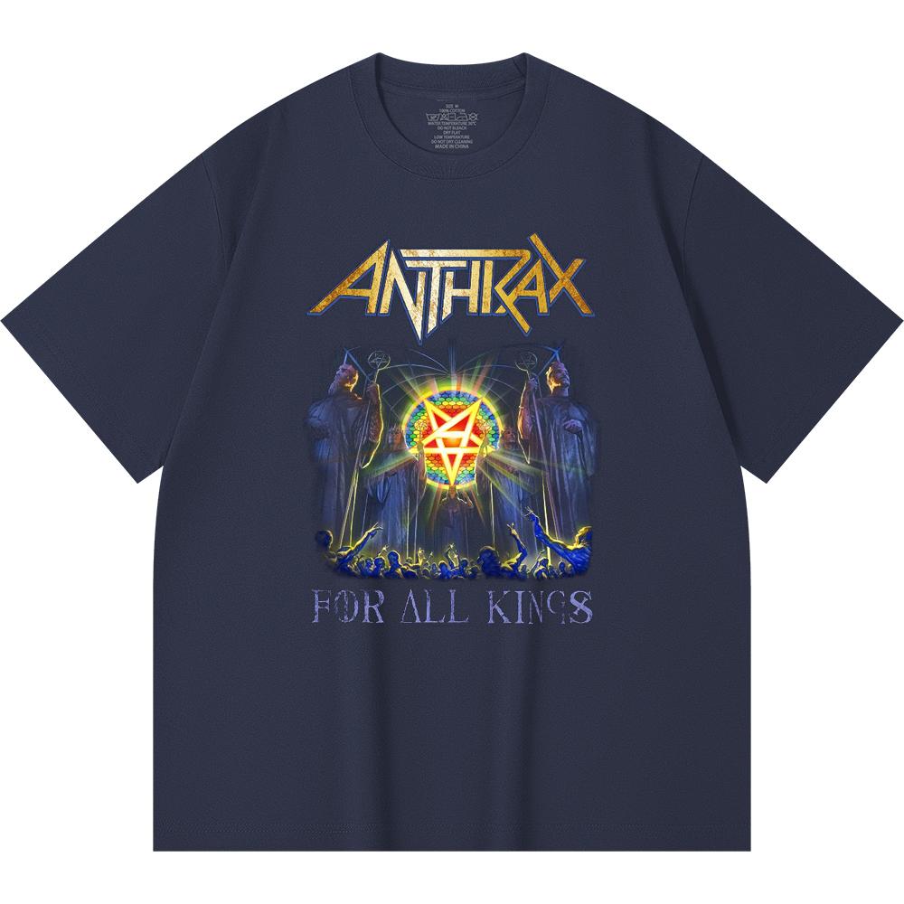 230 Gsm 100% Βαμβακερό T-Shirt Heavy Metal Μπάντα Ροκ Δημοφιλής Μουσική Εκτύπωση Unisex Βαμβακερό T-Shirt