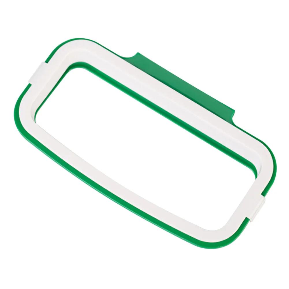 Kitchen Cabinet Trash Rack Hanging Holder, Storage for Garbage Rubbish Bag, Cupboard Door Back Hanging