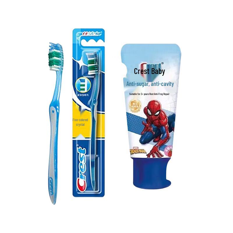 Crest Kids Soft Bristle Toothbrush & Toothpaste Set