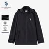 U.S. POLO ASSN. Men's Hooded Casual Windbreaker Jacket