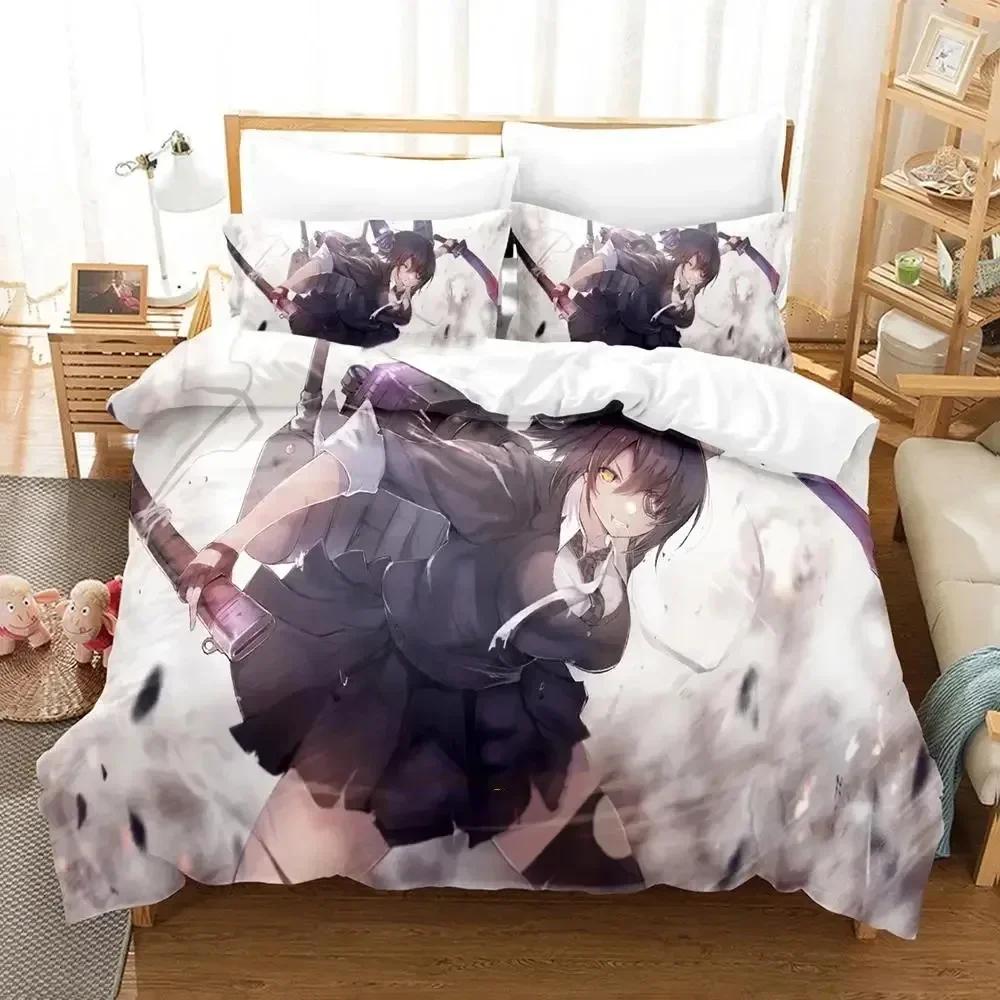 Anime Kantai Collection Bettwäscheset Jungen Mädchen Einzel- Queen-Größen Bettbezug Kissenbezug Bett Kinder Erwachsene Mode Heimtextilien