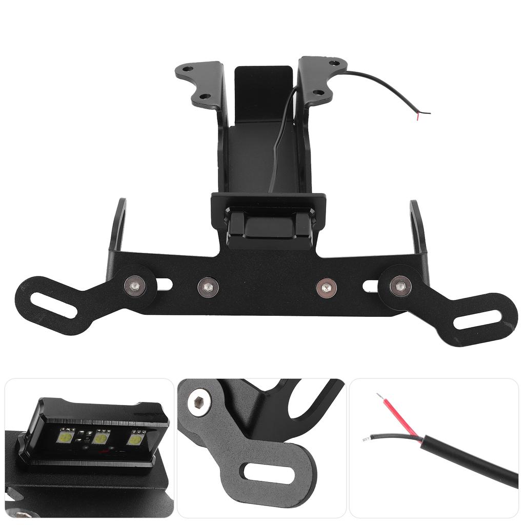 Fender Eliminating License Plate Holder W LED Lamp Fit for YAMAHA MT‑07 Tracer MT FZ‑09 MT FZ‑10 14‑20