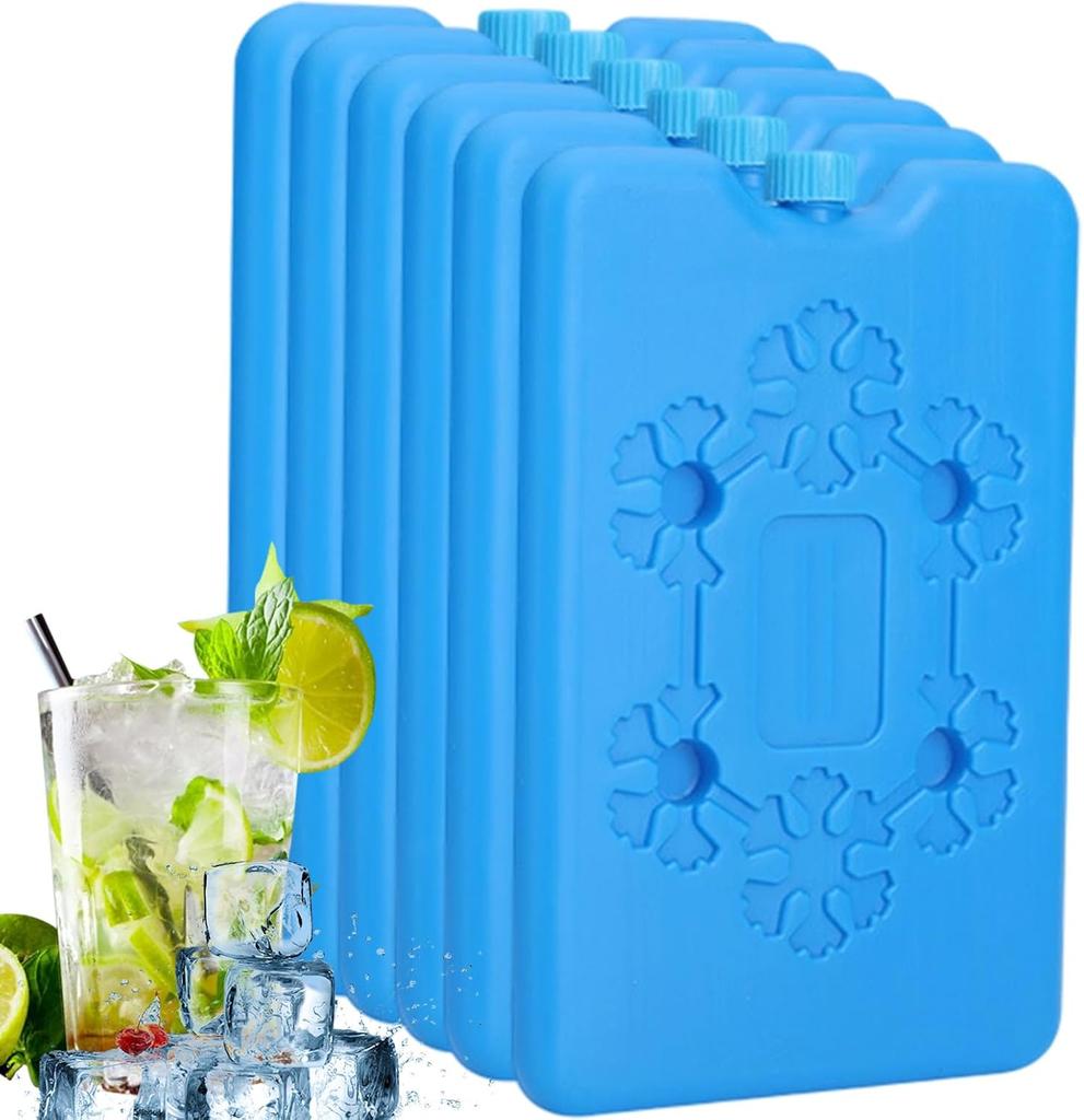Portable Reusable Ice Pack Water Fill Long Lasting Cooling Leakproof For Fresh Food Storage Cooler Box Lunch Camping Outdoor
