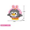 Lovely Animal Sphere Nanobrick Micro Diamond Block Panda Duck Elephant Penguin Dog Fox Build Brick Frog Owl Wolf Rabbit Cow Plaything