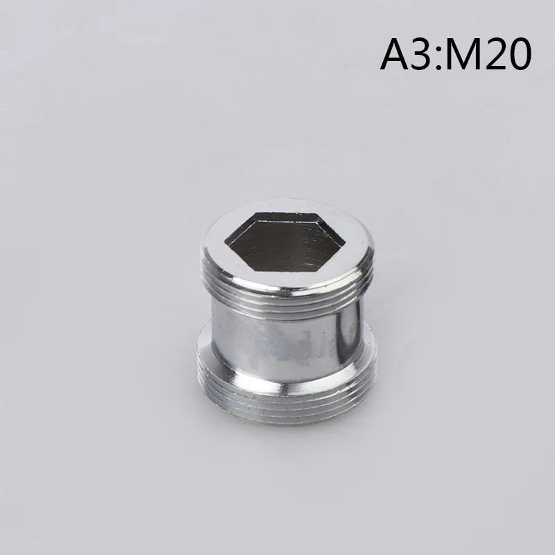 Kitchen Adapter M16 M18 M2Faucet 0 M21 M22 M24 Thread Transfer Thread Brass Connector Bathroom Faucet Spout Accessories